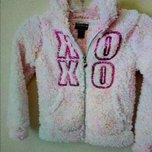 Cozy Pink Fleece Women's Sweater
